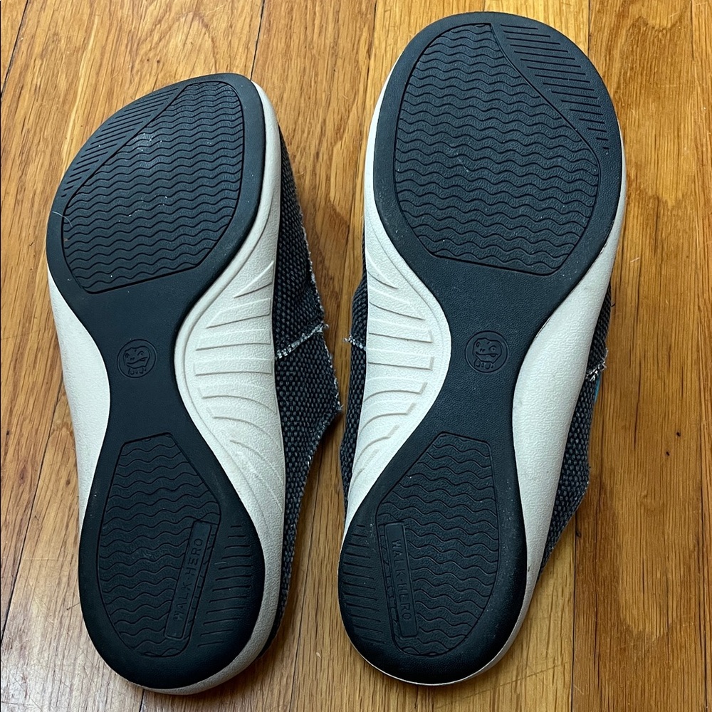 Women's Black Slip-On Loafers - Picture 3 of 3